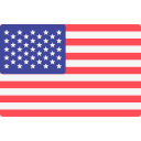 Imagen de bandera de Estados Unidos para cambiar idioma a inglés